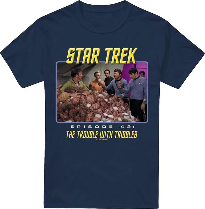 Actual product image Mens The Trouble with Tribbles T-Shirt (3XL)