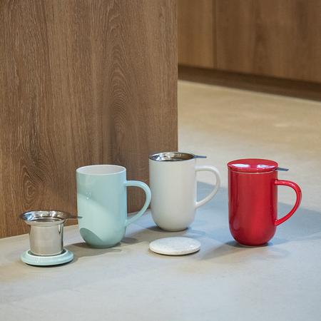 Actual product image Loveramics Pro Tea - 450 ml Cup with Tea Strainer - River Blue (450 ml, 1 x)