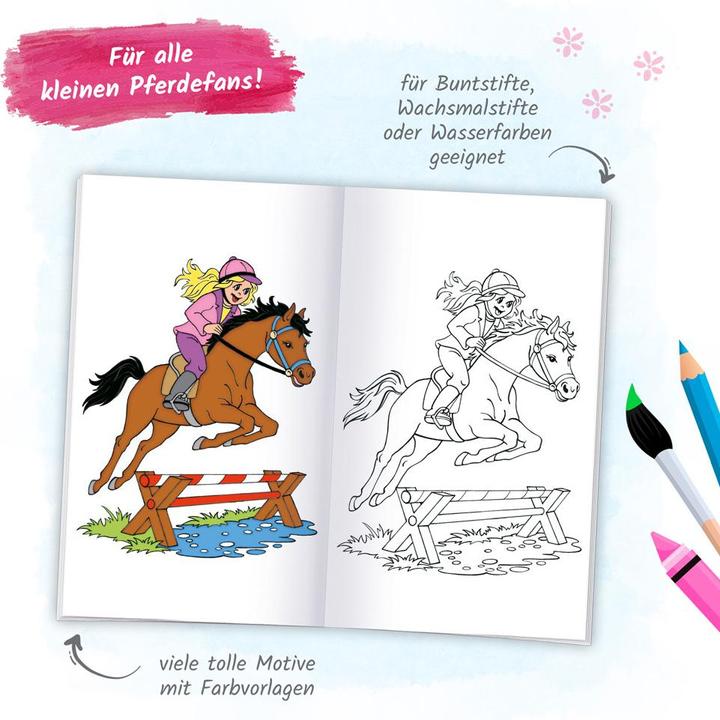 Image du produit Mon monde coloré de chevaux