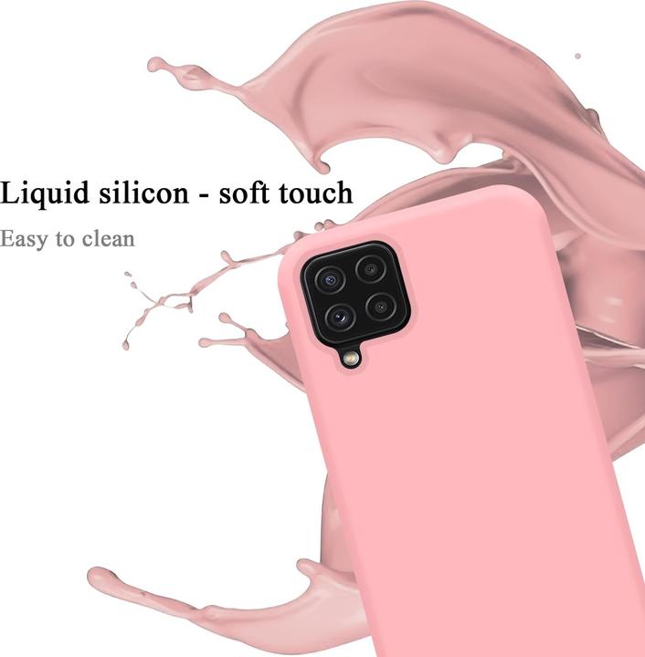 Actual product image Cadorabo TPU Liquid Silicone Case Cover (Samsung Galaxy M22, Samsung Galaxy A22, Samsung Galaxy A32)