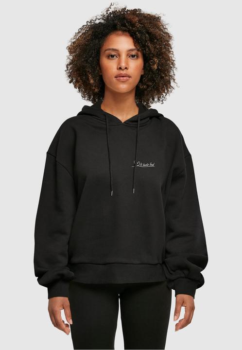 Immagine prodotto Merchcode Donna It Beats Loud Organic Felpa con cappuccio oversize - 113399 (5XL)