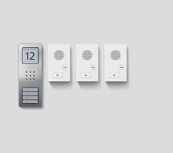 Produktbild Siedle Audio-Set Set CAB 850-3 E/W Basic Edelstahl gebürstet