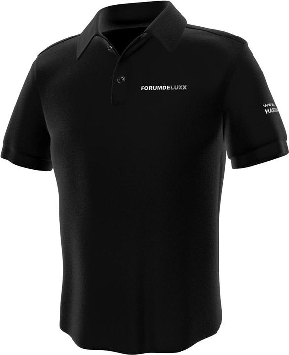 Actual product image GamersWear Hardwareluxx Polo Black (XL) (XL)