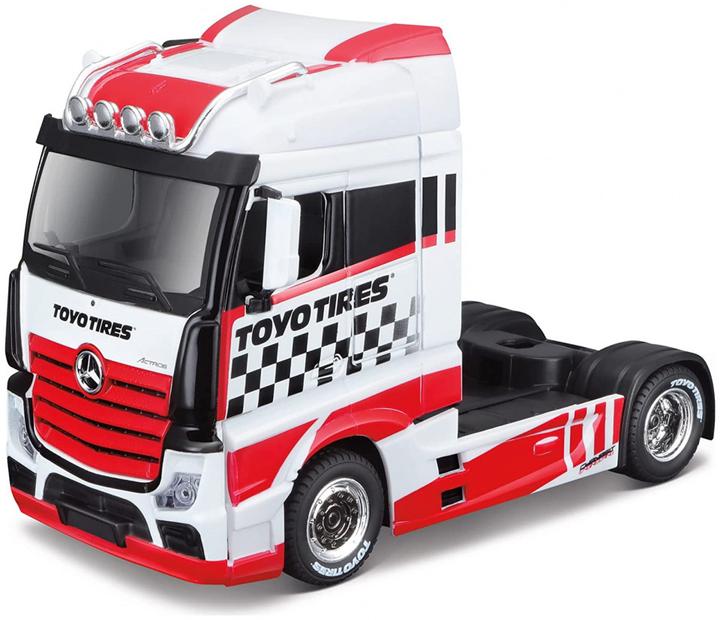 Produktbild Bburago 18/32201 Mercedes Actros Gigaspace Official scale 1:43 metal Street Fire Series Toyo Tires E