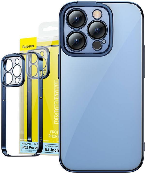 Actual product image Baseus Glitter Series Magnetic Case iP14 (Apple iPhone 14 Pro)