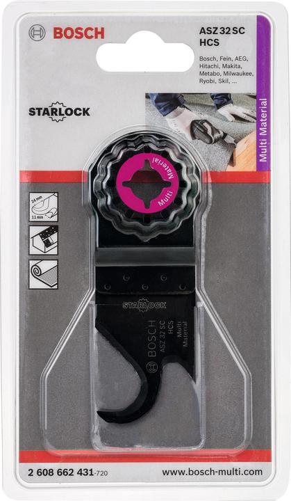 Produktbild Bosch Professional Zubehör HCS Multi Messer ASZ 32 SC, 24 x 11 mm