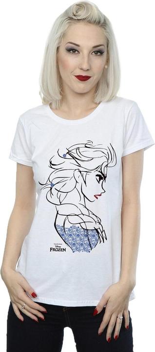 Immagine prodotto Disney Frozen Elsa Sketch Maglietta Donna (S)