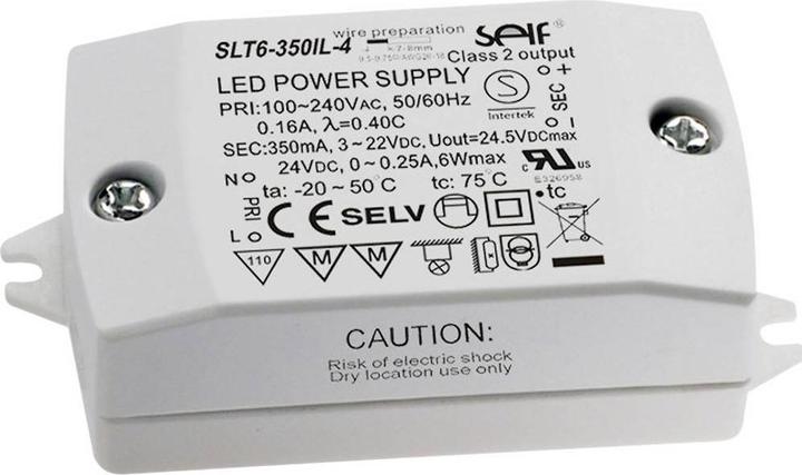 Actual product image Self Electronics LED driver constant current 6 W 500 mA 3 - 12 V/DC Mounting on