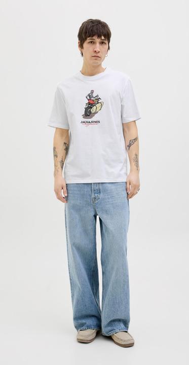 Image du produit Jack & Jones Gedruckt Rundhalsausschnitt T-shirt T-shirt (M)