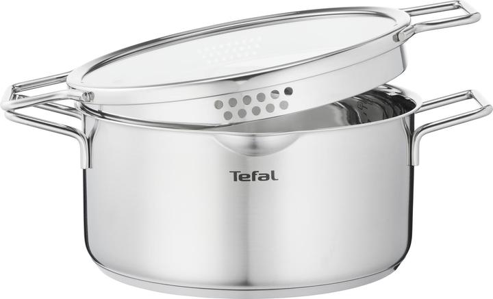 Actual product image Tefal Nordica cookware set, 6 pcs (20 cm, Pot, Stainless steel)