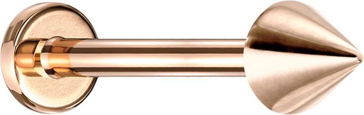 Produktbild Star Piercing Micro Labret rosegold mit Cone (Chirurgenstahl 316L, ohne Messing)