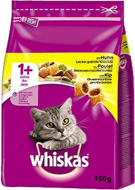 Image du produit Whiskas Nourriture sèche Adult au poulet, 950 g (Adulte, 1 pcs, 950 g)