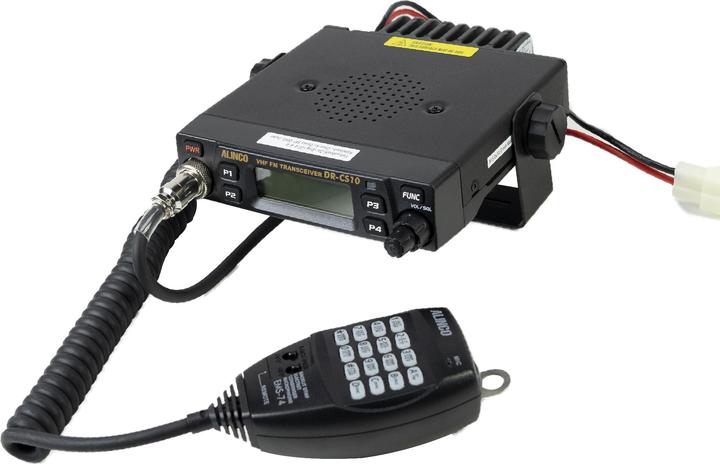 Actual product image Alinco Radio PNI DR-CS-10, 136-174 MHz, 200 channels, DMTF, 13.8 V