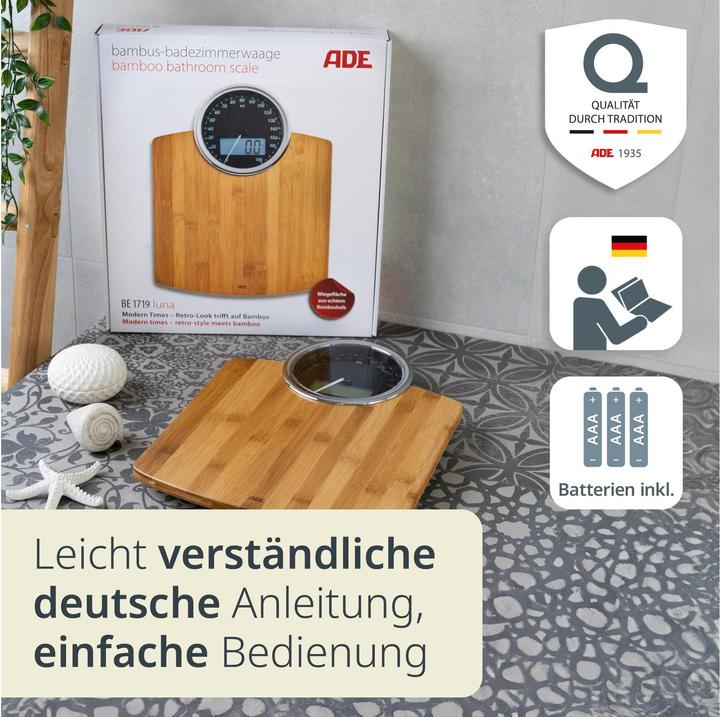 Produktbild ADE Digitale Körperwaage (180 kg)