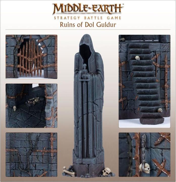Produktbild Games Workshop Warhammer Middle Earth - Ruines de Dol Guldur (Kunststoff)