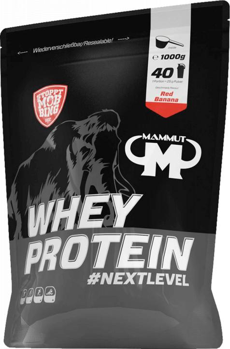 Actual product image Mammut Whey Protein (Red Banana, 1 pcs., 1000 g)