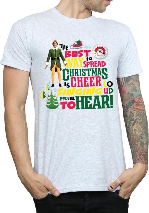 Image du produit Elf - T-shirt CHRISTMAS CHEER - Homme (XL)