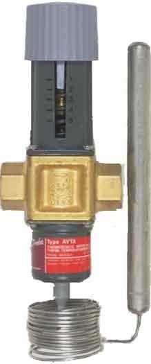 Image du produit Danfoss Vanne à passage direct avta muf 10-80 °c ø9,5 1'