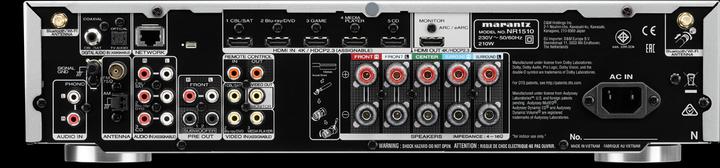 Actual product image Marantz NR1510 (5.2 channels, FM, AM)