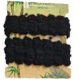 Produktbild Herba Ecofriendly Haarbinder, schwarz, Ø 6 cm, 2 pcs