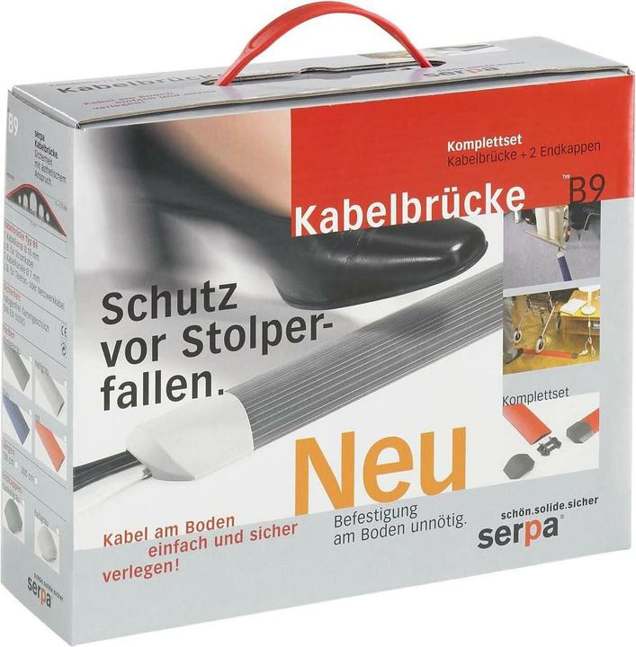 Produktbild Serpa Kabelbrücke B15, 300cm, dunkelgrau (Kabelbrücke, 300 cm)