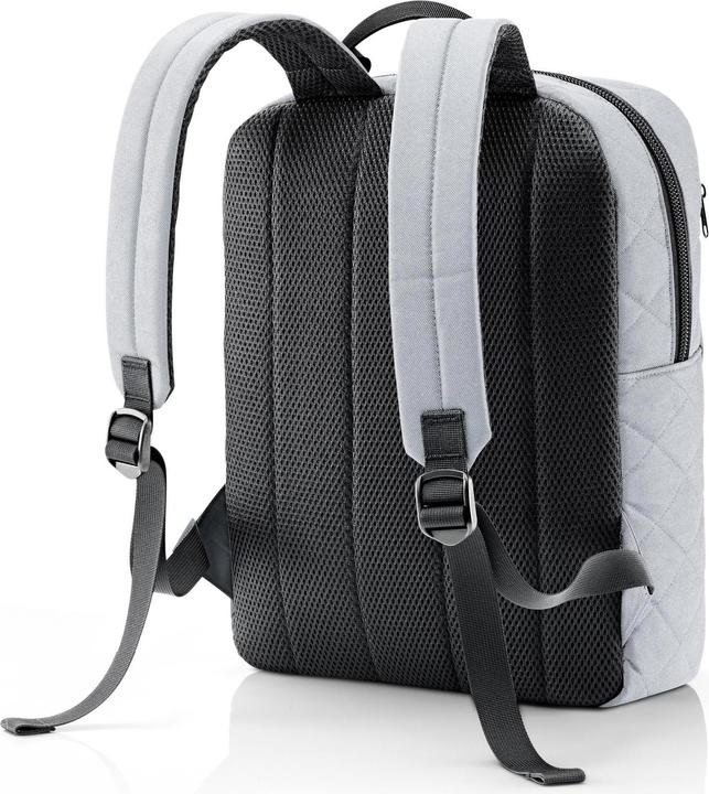 Actual product image reisenthel Backpack Backpack M rhombus 13 l, light grey (13 l)