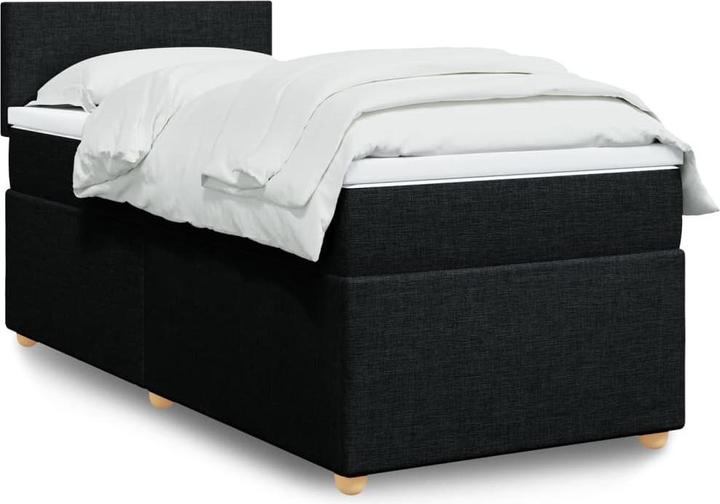 Image du produit VidaXL Lit boxspring avec matelas tissu (90 x 190 cm)