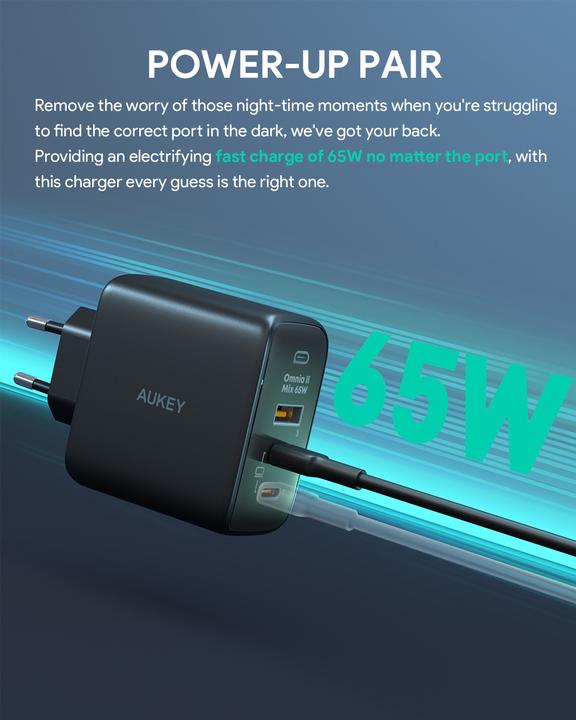 Actual product image Aukey OmniaMix II (65 W)