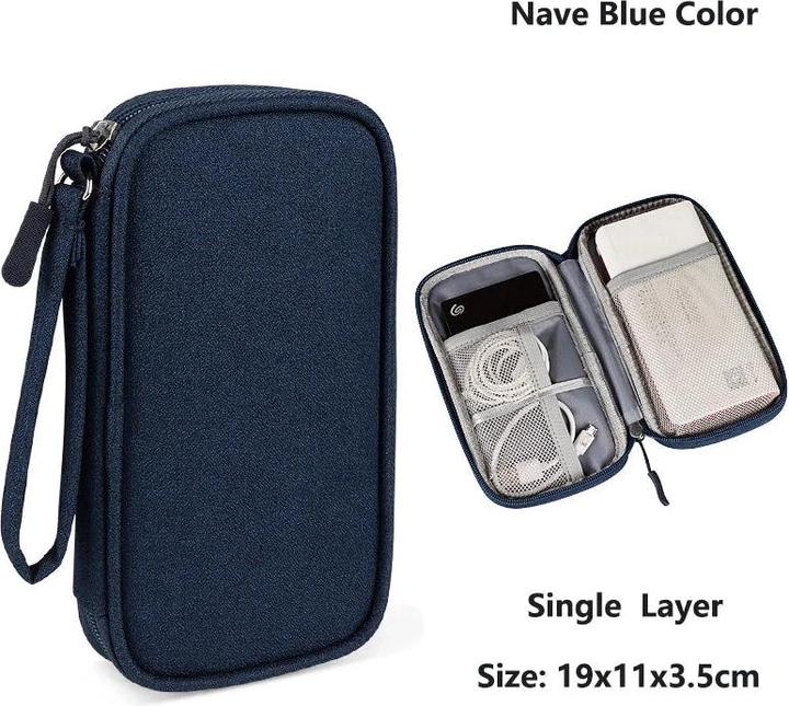 Produktbild Only-Bags.Store Kabeltasche, elektronische Tasche, Organizer für elektronisches Zubehör, tragbarer Kabel-Organizer