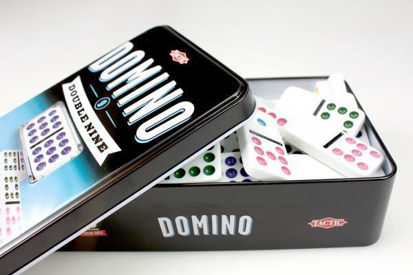 Image du produit Tactic Domino Double 9, âge préscolaire, garçon/fille, 5 an(s), 99 an(s), 47 mm, 115 mm