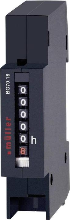 Actual product image Festartikel Müller Operating hours counter BW7018