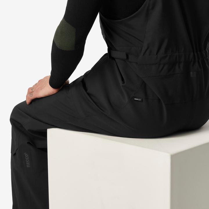 Produktbild Dreamscape Snowboardhose Latzhose Herren wasserdicht - 900 schwarz (XXL)