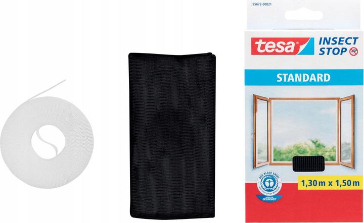 Actual product image tesa Insect screen STANDARD window (130 x 150 cm)