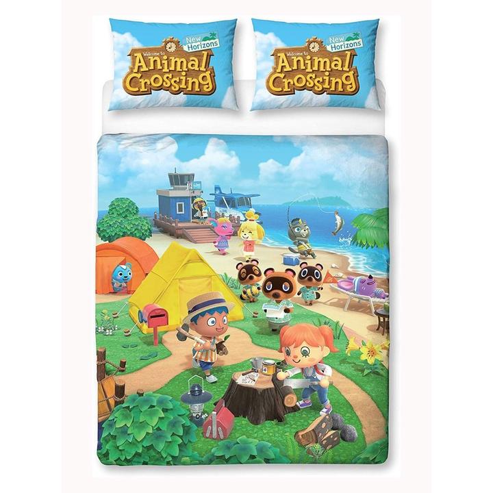 Produktbild Animal Crossing Logo Bettwäscheset