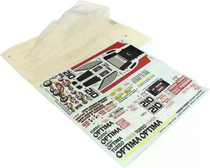 Immagine prodotto Kyosho Carrozzeria Turbo Optima Buggy non verniciata, 1:10