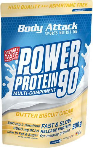 Image du produit Body Attack New Power Protein 90 (sachet de 500g) (Abricot, Fruit de la passion, 1 pcs, 500 g)
