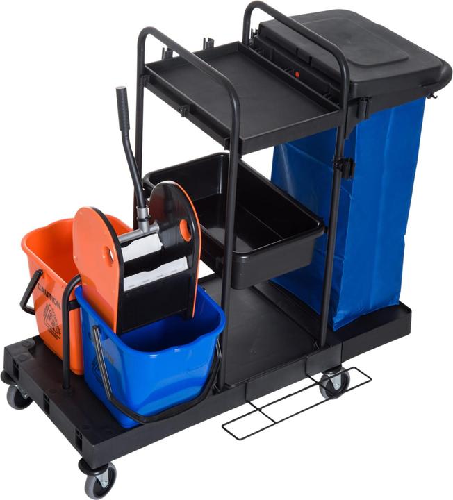 Actual product image Jamb Cleaning trolley with 2 buckets (1 pcs.)
