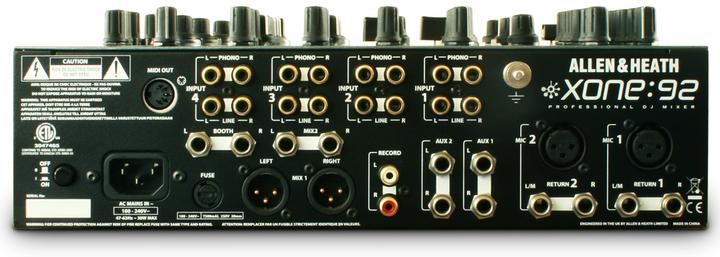 Actual product image Allen & Heath Xone:92 (Clubmixer)
