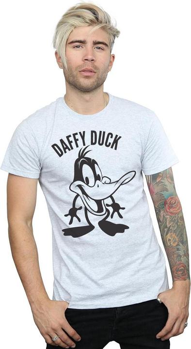 Immagine prodotto Looney Tunes Daffy Duck Large Head Maglietta Uomo (3XL)