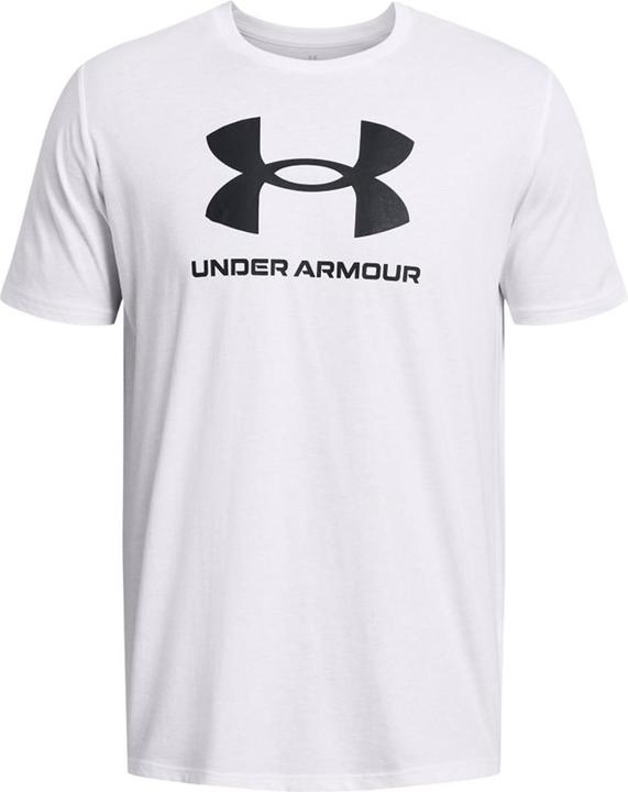 Produktbild Under Armour Sportstyle Logo Herren T-Shirt Weiss 1382911 100 L (100 L)