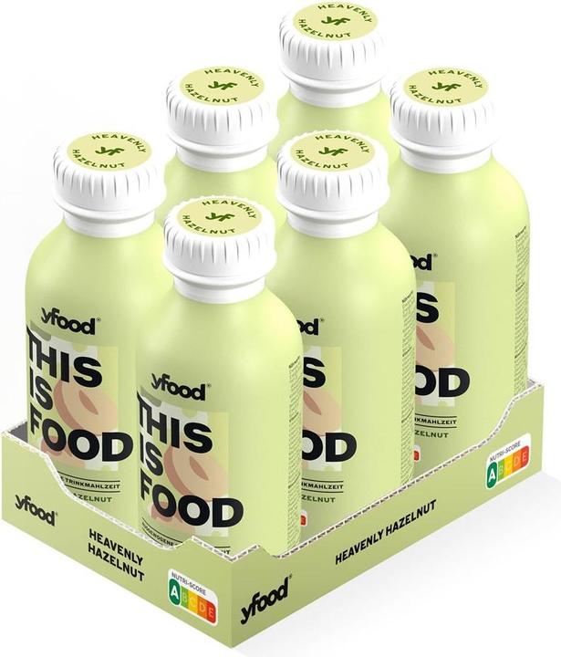 Image du produit YFood Heavenly Hazelnut (Noisette, 6 x)