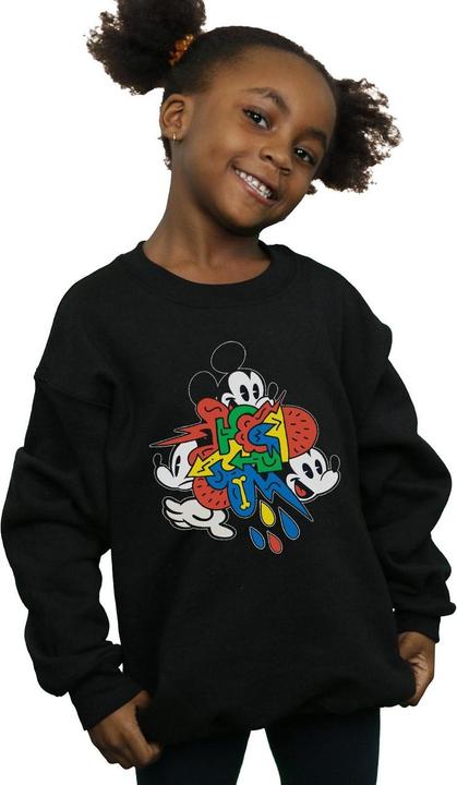 Image du produit Disney - Sweat MICKEY MOUSE VINTAGE ARROWS - Fille (128)
