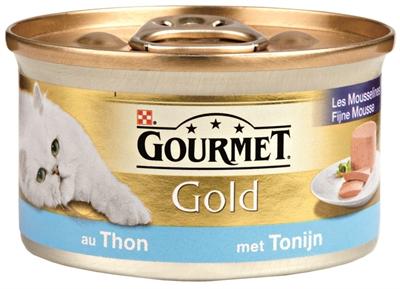 Image du produit Gourmet Gold Fijne Mousse Tonijn (Adulte, 2400 g)