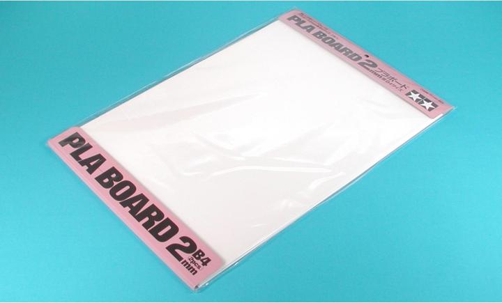Actual product image Tamiya Plastic plates 2mm B4