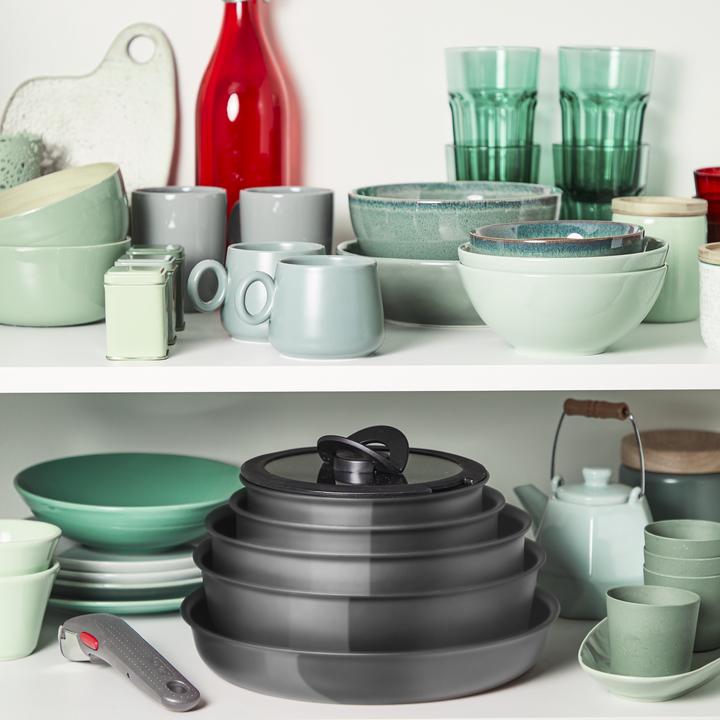 Produktbild Tefal Ingenio Renew Pfannen-Set (26 cm, Pfannenset + Topfset, Aluminium)