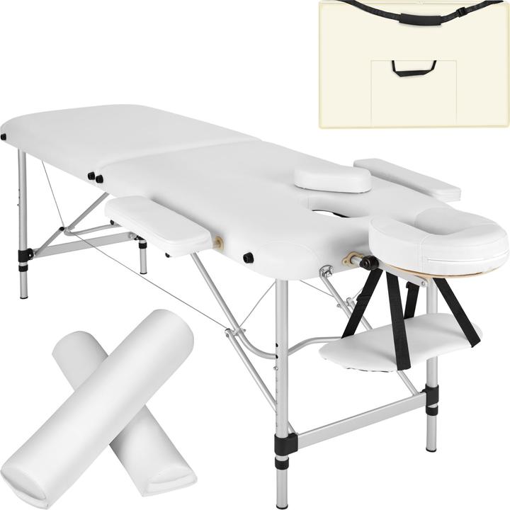 Actual product image tectake 2 zone massage table