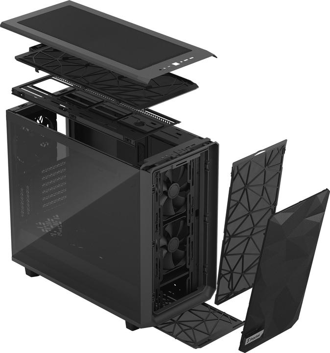 Actual product image Fractal Meshify 2 Light (ATX, mATX, E-ATX, Mini-ATX)