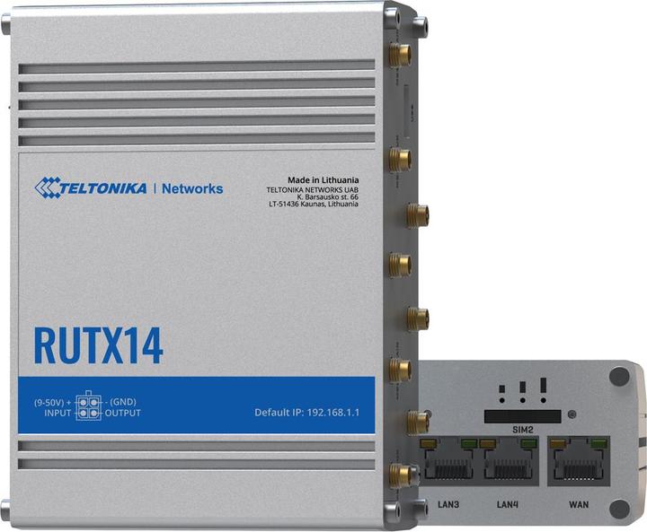 Produktbild Teltonika LTE-Industrierouter RUTX14