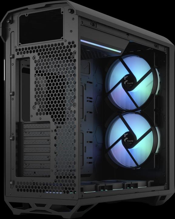 Actual product image Fractal Torrent RGB Black TG Light (ATX, E-ATX, mATX, ITX, SSI EEB, SSI CEB)