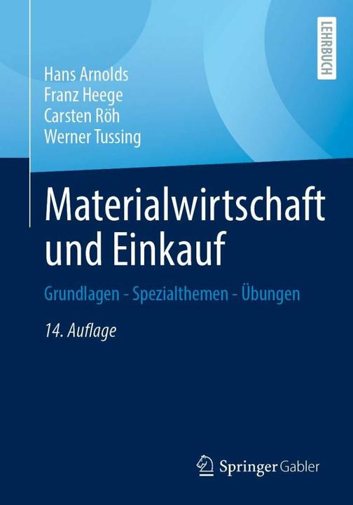 Produktbild Materialwirtschaft und Einkauf (Deutsch, Franz Heege, Carsten Röh, Werner Tussing, Hans Arnolds, 2022)